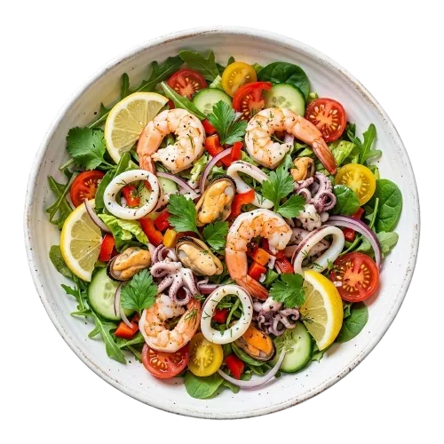 Salade aux fruits de mer