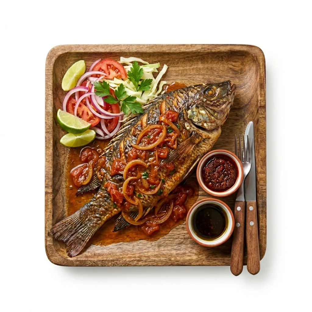 Poisson braisé