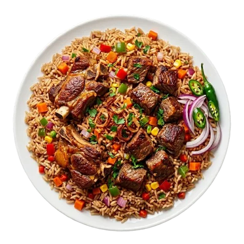 Riz gras mouton ou bœuf