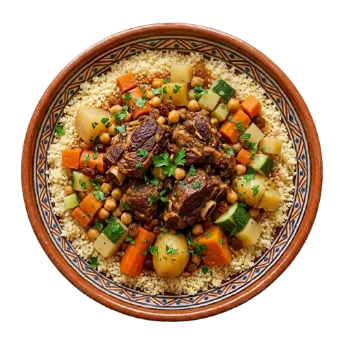 Couscous au mouton